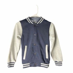 Bocini Boys Varsity Navy Blue & Grey Size S